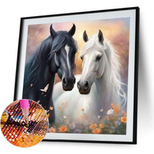 Load image into Gallery viewer, Steppe Horse 40*40CM(Canvas) Full Round Drill Diamond Painting