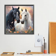 Load image into Gallery viewer, Steppe Horse 40*40CM(Canvas) Full Round Drill Diamond Painting