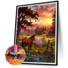 Load image into Gallery viewer, Forest Horse 40*50CM(Canvas) Full Round Drill Diamond Painting