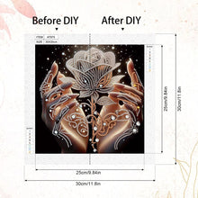 Load image into Gallery viewer, Dream Rose 30*30CM(Canvas) Partial Special Shaped Drill Diamond Painting