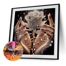Load image into Gallery viewer, Dream Rose 30*30CM(Canvas) Partial Special Shaped Drill Diamond Painting