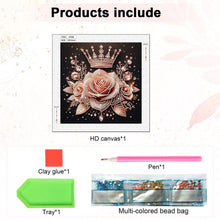 Load image into Gallery viewer, Dream Rose 30*30CM(Canvas) Partial Special Shaped Drill Diamond Painting