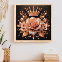 Load image into Gallery viewer, Dream Rose 30*30CM(Canvas) Partial Special Shaped Drill Diamond Painting