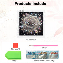 Load image into Gallery viewer, Dream Rose 30*30CM(Canvas) Partial Special Shaped Drill Diamond Painting
