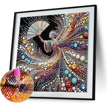 Load image into Gallery viewer, Elegantly Dancing Woman 30*30CM(Canvas) Partial Special Shaped Drill Diamond Painting