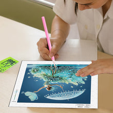 Load image into Gallery viewer, Beautiful Skirt Woman 30*30CM(Canvas) Partial Special Shaped Drill Diamond Painting