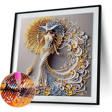 Load image into Gallery viewer, Beautiful Skirt Woman 30*30CM(Canvas) Partial Special Shaped Drill Diamond Painting