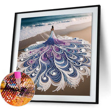 Load image into Gallery viewer, Beautiful Skirt Woman 30*30CM(Canvas) Partial Special Shaped Drill Diamond Painting