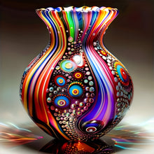 Load image into Gallery viewer, Art Vase 40*40CM(Canvas) Full Round Drill Diamond Painting