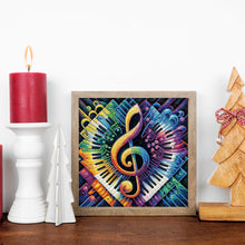 Load image into Gallery viewer, Piano Notes 30*30CM(Canvas) Partial Special Shaped Drill Diamond Painting