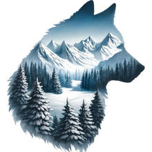 Load image into Gallery viewer, Wolf 30*30CM(Canvas) Full Round Drill Diamond Painting