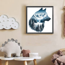 Load image into Gallery viewer, Wolf 30*30CM(Canvas) Full Round Drill Diamond Painting