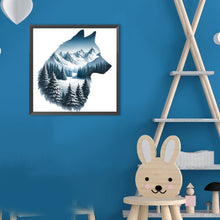 Load image into Gallery viewer, Wolf 30*30CM(Canvas) Full Round Drill Diamond Painting