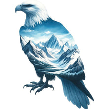 Load image into Gallery viewer, Eagle 30*30CM(Canvas) Full Round Drill Diamond Painting