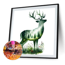 Load image into Gallery viewer, Deer 30*30CM(Canvas) Full Round Drill Diamond Painting