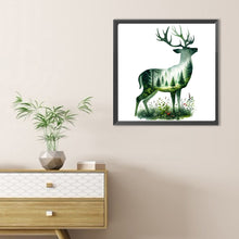 Load image into Gallery viewer, Deer 30*30CM(Canvas) Full Round Drill Diamond Painting