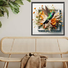 Load image into Gallery viewer, Hummingbird Out Of Frame 40*40CM(Picture) Full Square Drill Diamond Painting