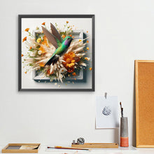 Load image into Gallery viewer, Hummingbird Out Of Frame 40*40CM(Picture) Full Square Drill Diamond Painting