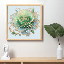 Load image into Gallery viewer, Flowers 30*30CM(Canvas) Partial Special Shaped Drill Diamond Painting