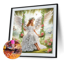 Load image into Gallery viewer, Angel 30*30CM(Canvas) Partial Special Shaped Drill Diamond Painting