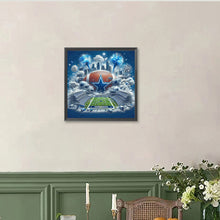 Load image into Gallery viewer, Dallas Cowboys Team 40*40CM(Canvas) Full Round Drill Diamond Painting