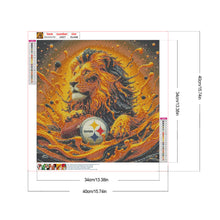 Load image into Gallery viewer, Pittsburgh Steelers Lions Team 40*40CM(Canvas) Full Round Drill Diamond Painting