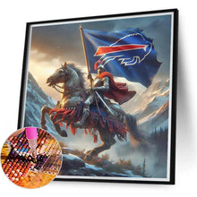 Load image into Gallery viewer, Buffalo Bills Team 40*40CM(Canvas) Full Round Drill Diamond Painting