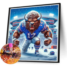 Load image into Gallery viewer, Buffalo Bills Team 40*40CM(Canvas) Full Round Drill Diamond Painting