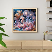 Load image into Gallery viewer, Seahorse Seaweed 40*40CM(Canvas) Full Round Drill Diamond Painting