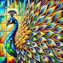 Load image into Gallery viewer, Peacock 30*30CM(Canvas) Partial Special Shaped Drill Diamond Painting