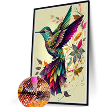 Load image into Gallery viewer, Hummingbird 40*60CM(Canvas) Full Round Drill Diamond Painting