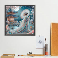 Load image into Gallery viewer, Japanese Geisha Beauty 40*40CM(Canvas) Full Round Drill Diamond Painting
