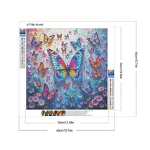 Load image into Gallery viewer, Butterfly 40*40CM(Canvas) Full Round Drill Diamond Painting