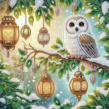 Load image into Gallery viewer, Owl 30*30CM(Canvas) Partial Special Shaped Drill Diamond Painting
