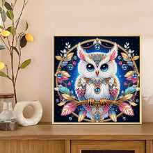 Load image into Gallery viewer, Owl 30*30CM(Canvas) Partial Special Shaped Drill Diamond Painting