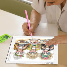 Load image into Gallery viewer, Funny Grandma 30*30CM(Canvas) Partial Special Shaped Drill Diamond Painting