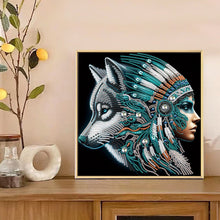 Load image into Gallery viewer, Elegant Woman 30*30CM(Canvas) Partial Special Shaped Drill Diamond Painting