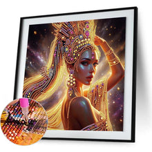Load image into Gallery viewer, Elegant Woman 30*30CM(Canvas) Partial Special Shaped Drill Diamond Painting