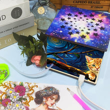 Load image into Gallery viewer, Diamond Aid Tool Portable Vacuum Diamond Painting Pen Kit (Starry Sky Cat)