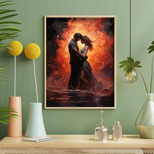 Load image into Gallery viewer, Fire Couple 40*50CM(Canvas) Full Round Drill Diamond Painting