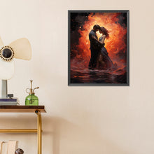 Load image into Gallery viewer, Fire Couple 40*50CM(Canvas) Full Round Drill Diamond Painting