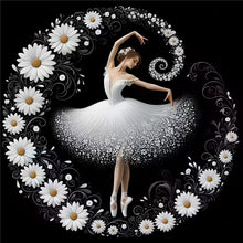 Load image into Gallery viewer, Daisy Ballerina-Woman 40*40CM(Canvas) Full Round Drill Diamond Painting