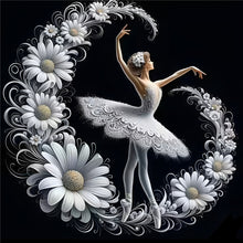 Load image into Gallery viewer, Daisy Ballerina-Woman 40*40CM(Canvas) Full Round Drill Diamond Painting