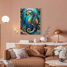 Load image into Gallery viewer, Spotted Seahorse 30*40CM(Canvas) Full Round Drill Diamond Painting