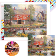 Load image into Gallery viewer, Farm Animals 40*30CM(Picture) Full Square Drill Diamond Painting