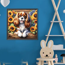 Load image into Gallery viewer, King Charles Spaniel-Dog 40*40CM(Canvas) Full Round Drill Diamond Painting