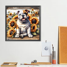 Load image into Gallery viewer, Pug-Dog 40*40CM(Canvas) Full Round Drill Diamond Painting