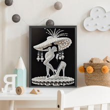 Load image into Gallery viewer, Elegant Lady-Woman 30*40CM(Canvas) Partial Special Shaped Drill Diamond Painting