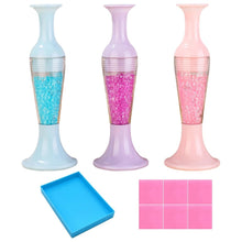 Load image into Gallery viewer, 3 PCS Diamond Art Pens Flower Pot Shaped Diamond Painting Pens (Vase Set)