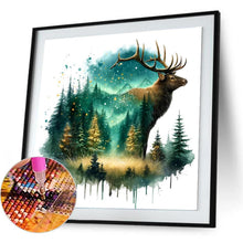 Load image into Gallery viewer, Forest Deer 30*30CM(Canvas) Full Round Drill Diamond Painting